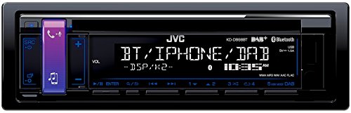 JVC KD-DB98BT CD-Receiver mit Digitalradio (DAB+) schwarz – Bild 3