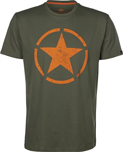 Preisvergleich Produktbild Alpha Industries Star T T-Shirt Oliv L