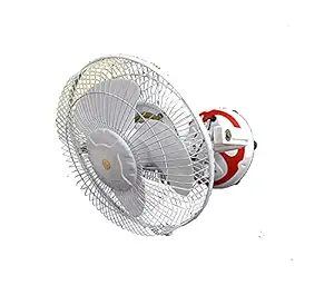 Pushkart Wall Fan 3 In 1 Fan (Table Fan, Wall Fan, Ceiling Fan) High Speed Mini Wall Cum Table Fan 12 Inch Fan 3 Speed Copper Motor White Table Fan For Home, Kitchen, Office ||Model-Ap White DFV-723