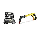 Accesorio original de Stanley Stanley 1-94-668 - Vaso estándar para llaves (tamaño: 1/4-1/2pulgadas, pack de 96) + 0-20-108 - Sierras para metales FatMax 5 en 1
