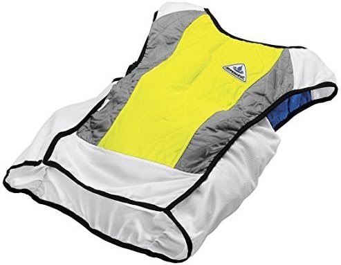 HyperKewlEvaporative Cooling Ultra Sport Vest, Hi-Viz Lime, Large