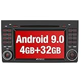 Das neueste Betriebssystem: Android 9.0 Pie, Arbeitsspeicher (RAM): 4GB, Interner Speicher (ROM): 32GB, mehr Speicher für Apps-Installtion, Hauptprozessor(CPU): Octa Core Prozessor, Bildschirmauflösung: 1024x600, Ausgangsleistung: max. 4x50W, Eingebauter Marken-Radio-IC: NXP TEF6686 für besseren Radioempfang