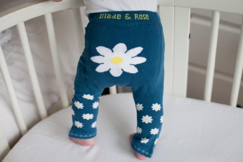 Baby Leggings/footless tights from Blade and Rose - girls daisy design 3-4 yrs