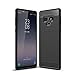 Produktbild Conie TPU Case kompatibel mit Samsung Galaxy Note 9, Backcover Hülle wasserabweisend Anti-Fingerprint Rutschfeste Oberfläche (Schwarz)