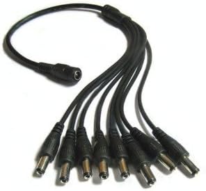 CCTV 8 Way Splitter DC Power Cable