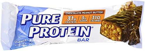 Worldwide Sports Pure Protein Bar Chocolate Peanut Butter 12 bars