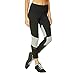 Produktbild Damen Sporthose ,Sonnena Frauen Sport YOGA Workout Gym Fitness Leggings Hosen elastische Laufhose Stretch zugeschnitten Leggings Schnell Trocknend Mesh Yogahosen Fitness Strecth Hose Stretch Workout Hose Casual Hohe Taille Leggings (XL, Schwarz)
