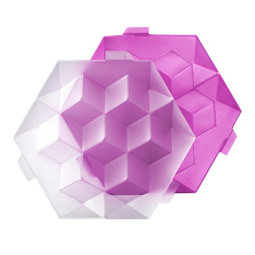 Lékué 0250600R15C003 Ice Cube XL magenta