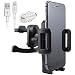 Produktbild NessKa® Premium Handy Halter für Auto Lüftung Halterung mit Ladefunktion/Ladegerät USB Ladekabel + KFZ Adapter passend für Apple iPhone X XR XS Max 8 8+ 7 7+ 6S 6S+ 6 6+ SE 5S 5C 5 Auto Handyhalter