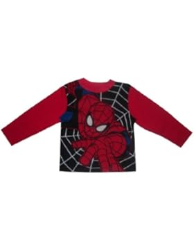 Sipderman Jungen Herbst / Winter Polar Fleece Schlafanzüge Pyjama Top