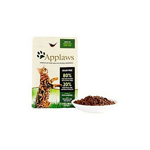 Preisvergleich Produktbild Applaws Huhn Mit Lamm Katzentrockenfutter (400 G)