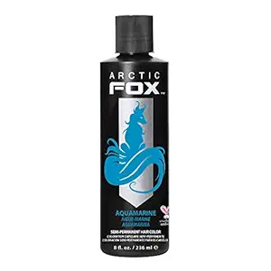 Arctic Fox Semi Permanent Hair Color Dye (8oz, AQUAMARINE)