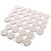 Produktbild 32 x 38mm Filzgleiter Beige Selbstklebend Möbelgleiter Möbeluntersetzer Stuhlgleiter für Tisch Stuhl Boden