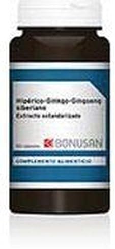 St. John's Wort Extract, Ginkgo and Ginseng Siberian 90 Capsules of bonusan