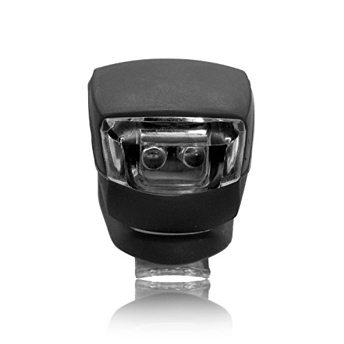 Grenhaven MINI LED Silikonleuchte LED Fahrradbeleuchtung Jogging licht Mobile LED-Lampe Silikongehäuse Fahrradzubehör Wanderung, Kinderwagenbeleuchtung - 4