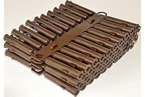 Greened House Wall Plug (96 Pack) Brown 7 x 42mm or Red 5.5 x 34mm Type Universal Screw Fixing (Brown 7 x 42mm)