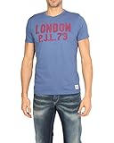 Tipo de corte: Normal Pepe Jeans - Camiseta para Hombre Henry - Azul, S