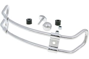 BUZZETTI Sturzbügel chrom für Schutzblech vorne kompatibel für VESPA GTS Super Sport ie 300 ccm 4T LC 10- ZAPM45200, Vespa GTS 300ie Touring ZAPM45 (Quasar)