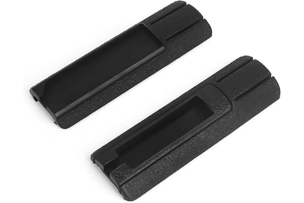 SBGJMY Torches Tactiques Support de Commutateur TD Panneau de Poche de Cicatrice pour 20mm Picatinny Rail Lampe de Poche PEQ DBAL Bande Pressostat Plaque Switch Mount (Noir)