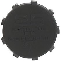Bouchon Réservoir Adaptable Pour Kawasaki - Noir Plastique à Vis Pour Moto Et Utilitaire