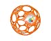 Rhino Toys Oball Rattle, Orange
