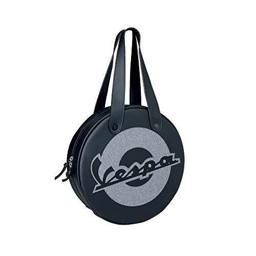 Preisvergleich Produktbild Original Vespa Tunneltasche Tasche schwarz fluo