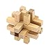 Produktbild Bescita Hölzerne Intelligenz Spielzeug Denkaufgabe Spiel 3D IQ Puzzle Cube Baustein für Kinder Erwachsene (B2)