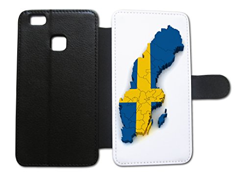 Huawei Schweden Stockholm 2 case Tasche Hülle Case Cover Schutz Handy P10
