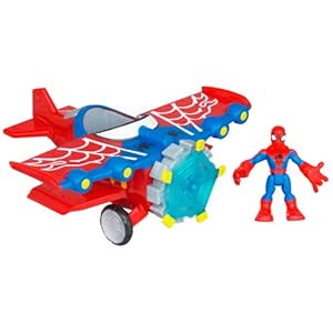 spiderman plane toy
