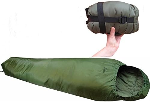 Highlander Combat Army Military Travel Sleeping Bag Lightweight & Compact Green 1 2 3 Season New