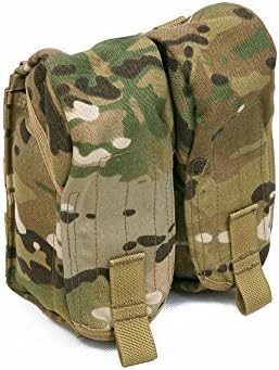 PANTAC PH-C052-MC-A Molle AK Double Mag Pouch, MultiCam
