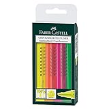 Faber-Castell 154304 - Textmarker GRIP TEXTLINER 1543 1-5...