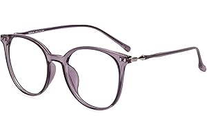 Firmoo Okulary przeciwdziałające niebieskiemu świetle, okulary komputerowe chroniące przed niebieskim światłem, okulary przeciw zmęczeniu oczu, dla kobiet i mężczyzn, fioletowe,