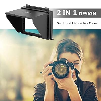 LCD Monitor Screen Sun Shade with Pop-up Hood Screen Protective Cover Foldable Camera Monitor Protector for Nikon D850 DSLR Camera LCD Monitor Screen Sun Shade with Pop-up Hood Screen Protective Cover Foldable Camera Monitor Protector for Nikon D850 DSLR Camera