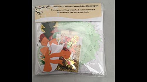 New for 2017, Children's Wreath Card Making Kit - fun, exclusive, and good value
