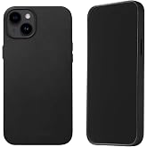 Babilden iPhone Mag-safe Uyumlu Suni Deri Kılıf Kamera Korumalı Darbeye Karşı Dayanıklı (Siyah, iPhone 14 Plus)
