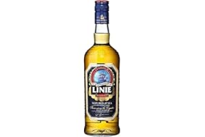 ‎LINIE AQUAVIT LINIE Aquavit Original - Barrel Bearing Aquavit from Norway - The Classic Among Premium Aquavites 0.7 L | Vol. 41.5% (6 Pack)