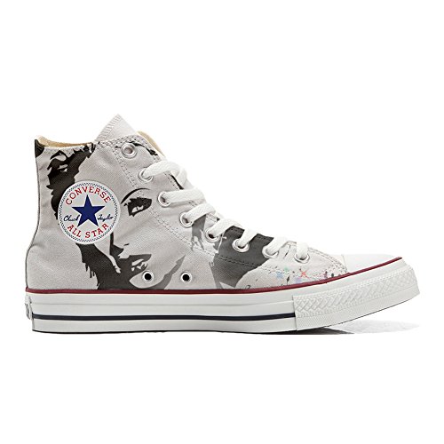 Make Your Shoes Unisex Adults’ Chuck Taylor High Trainers multicolour Size: 6 UK