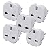 Produktbild Synergie-Travel Adapter – UK zu EU Euro europäischen Adapter Weiß Stecker 2 Pin – (Pack von 2)