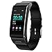 Produktbild YSCYLY Fitness-Tracker-Farbbildschirm Bluetooth-Headset Smart-Armband-Herzfrequenz-Schlafmonitor für Android IOS,Black
