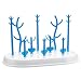 Produktbild Newin Star Stabiler Flasche Faltbar Trocknen Rack Wasser Tasse Drainer Ständer Tablett Halterung (Blau)