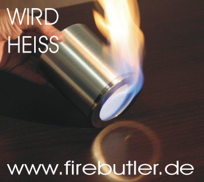 FireButler (R) Sicherheitsbrenntopf 0,33 Liter 88 x 110