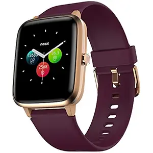 Noise ColorFit Pro 2 Full Touch Control Smart Watch with 35g Weight & Upgraded LCD Display (Deep Wine)