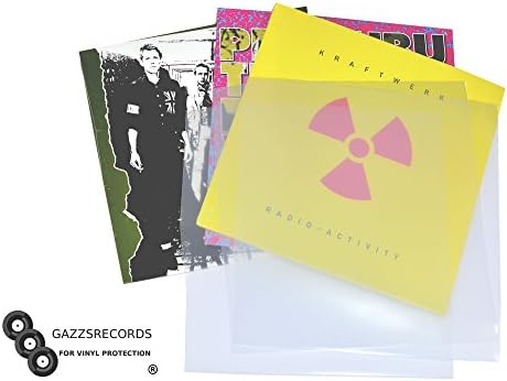 70 12" inch Vinyl Record Album LP 450g Gauge Polythene Plastic Sleeves Covers LDPE | 325 x 328 mm | Acid Free |