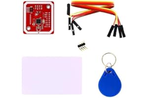 HiLetgo PN532 NFC NXP RFID Module V3 Kit Near Field Communication Reader Module Kit I2C SPI HSU with S50 White Card Key Card for Arduino Raspberry Pi DIY Smart Phone Android Phone