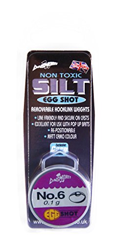 DinsmoresNon-Toxic Super Soft Silt Egg Shot Refill - Black, Size BB