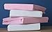 Dudu N Girlie Cot Cotton Jersey Fitted Sheets, 60 x 120cm (Pack of 2) (White & Pink)