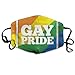 Produktbild Vbnbvn Unisex Mundmaske,Wiederverwendbar Anti Staub Schutzhülle,Rainbow Color Gay Pride LGBT Adult Mouth-Masks Washable Safety 100% Polyester Comfortable Breathable Health Anti-Dust Half Face Masks