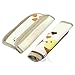 UNIVERSAL padded Harness Seat belt Strap Cover REVERSIBLE (beige/birdl)