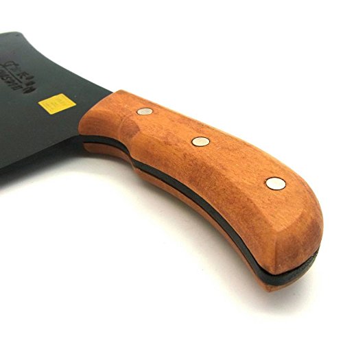 35cm Traditionell chinesisches Hackmesser „Fangshi“ Küchenmesser Küchenbeil Hackbeil Metzger Beil - 3